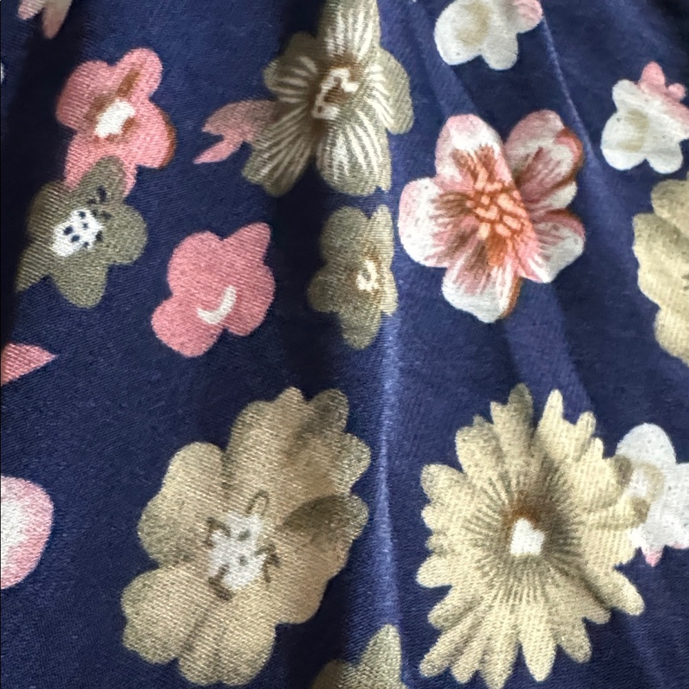 Floral Midi Skirt in Navy by Zara - Picture 2 of 2